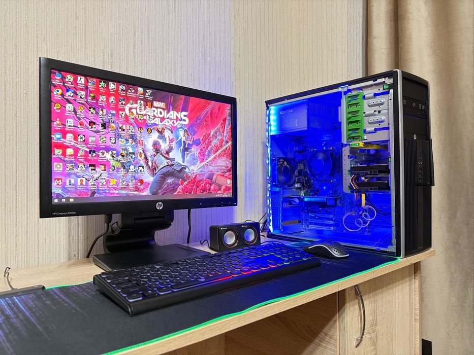 Игровой компьютер Core i5/8GB/HDD/GT 640/Wi-Fi + 20 дюймовый монитор