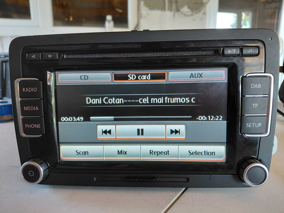 Radio CD VW Passat B6/7, Golf 6 RCD510