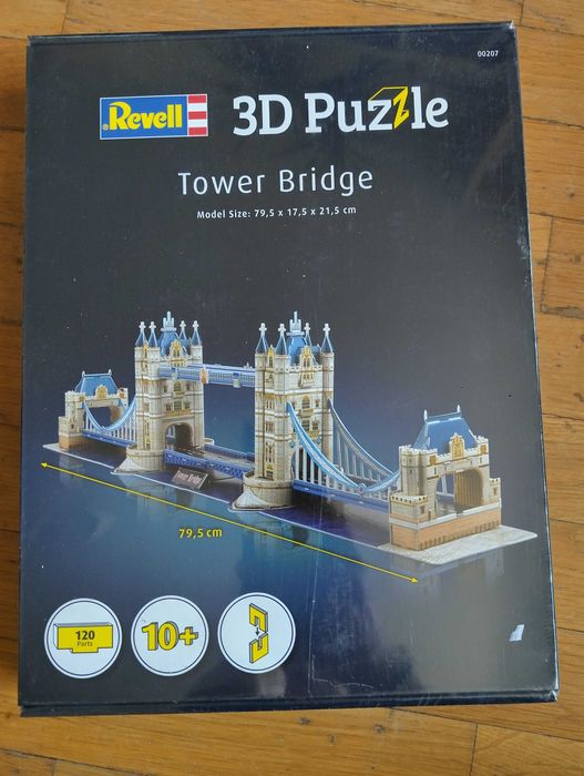Нов 3D пъзел с Tower Bridge