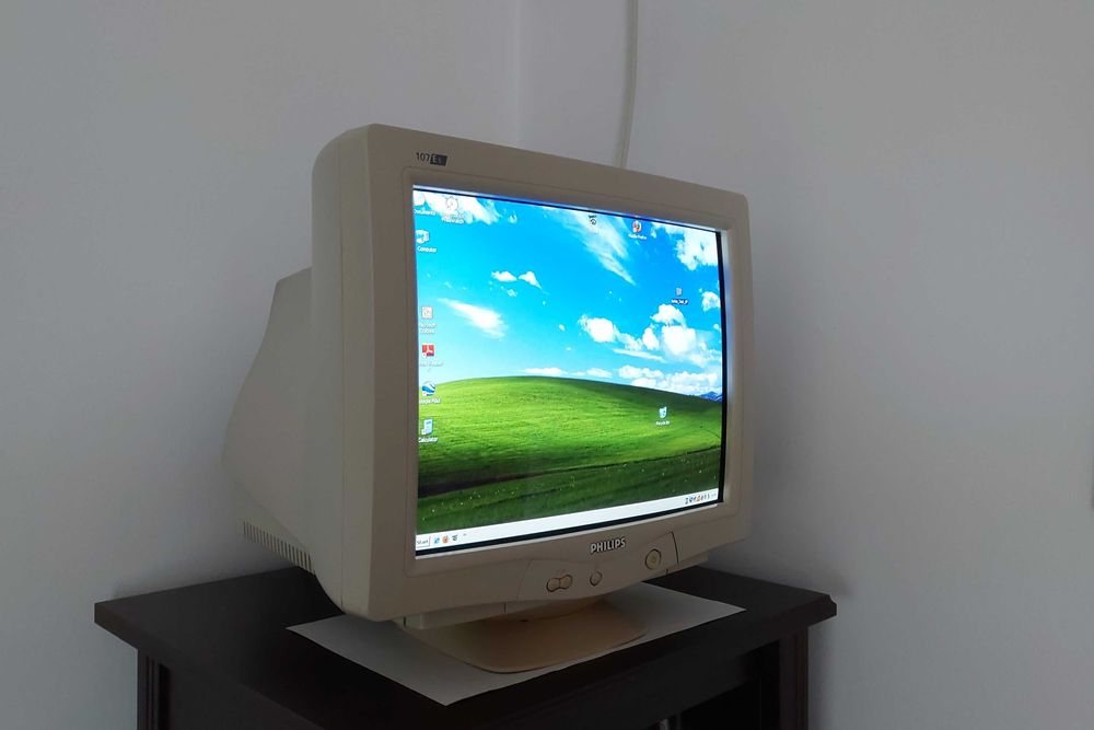 Monitor CRT Philips 107E5 17" retro/vintage stare foarte buna