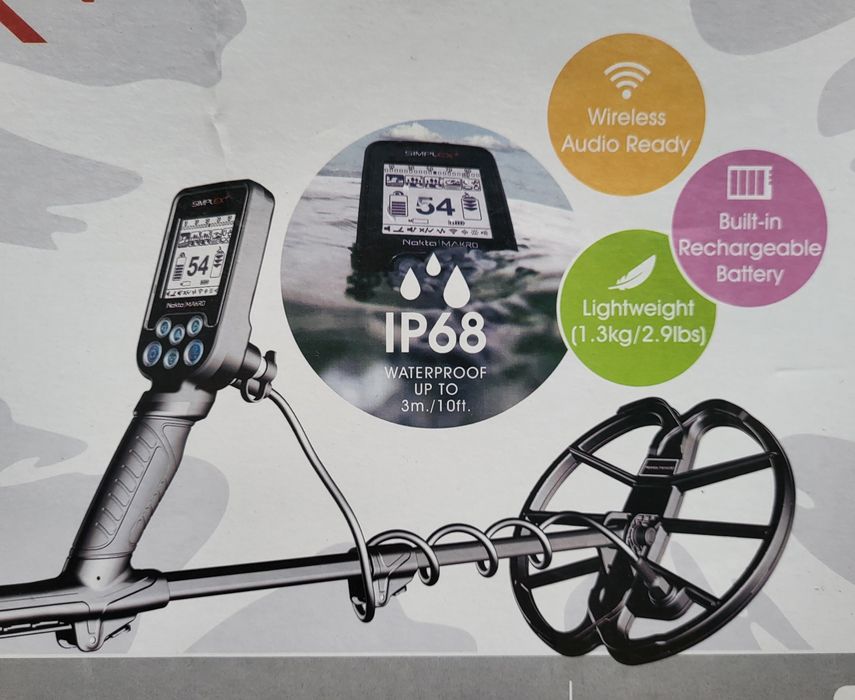 Металлоискатель Nokta Makro SIMPLEX+
