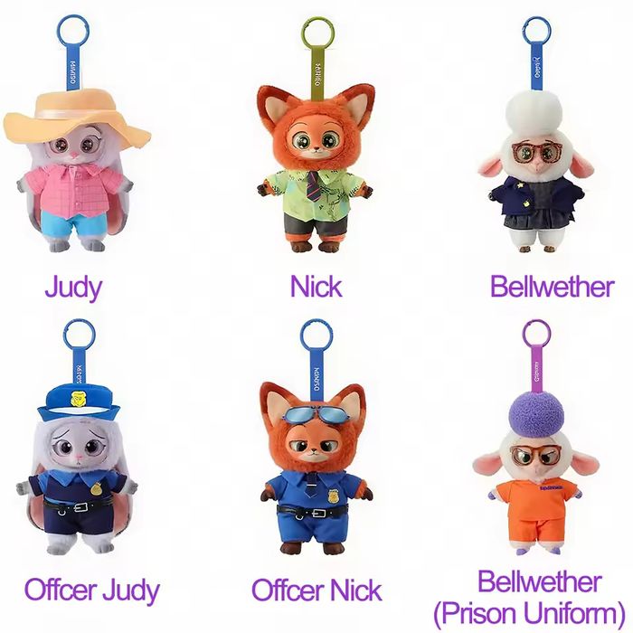 Zootopia breloc plus