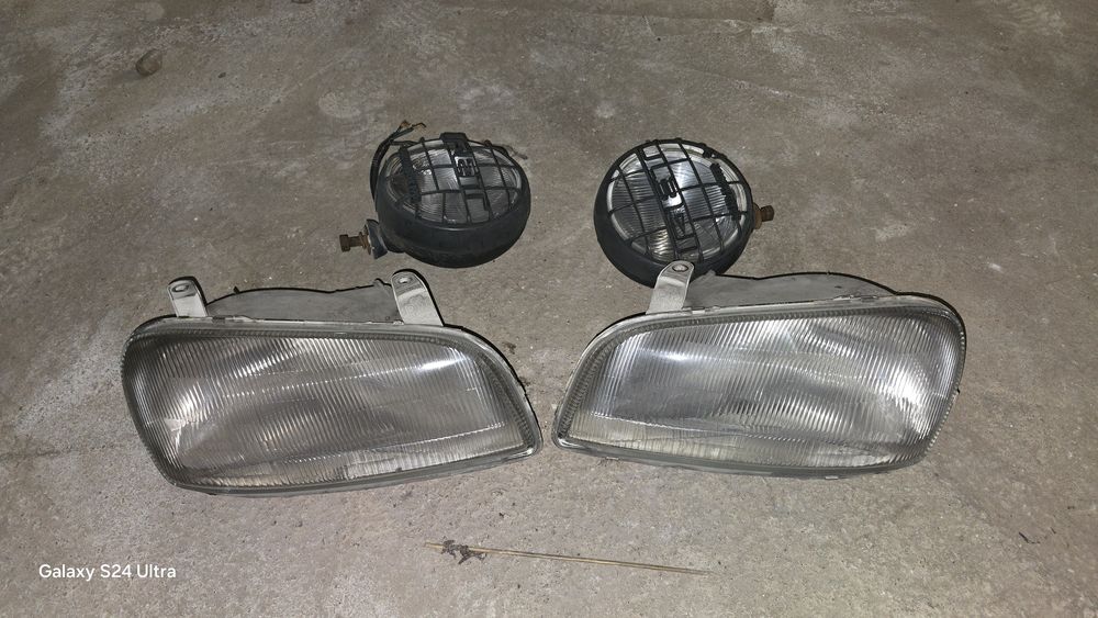 Фары передние Тойота Рав4 1995г+ туманки в подарок