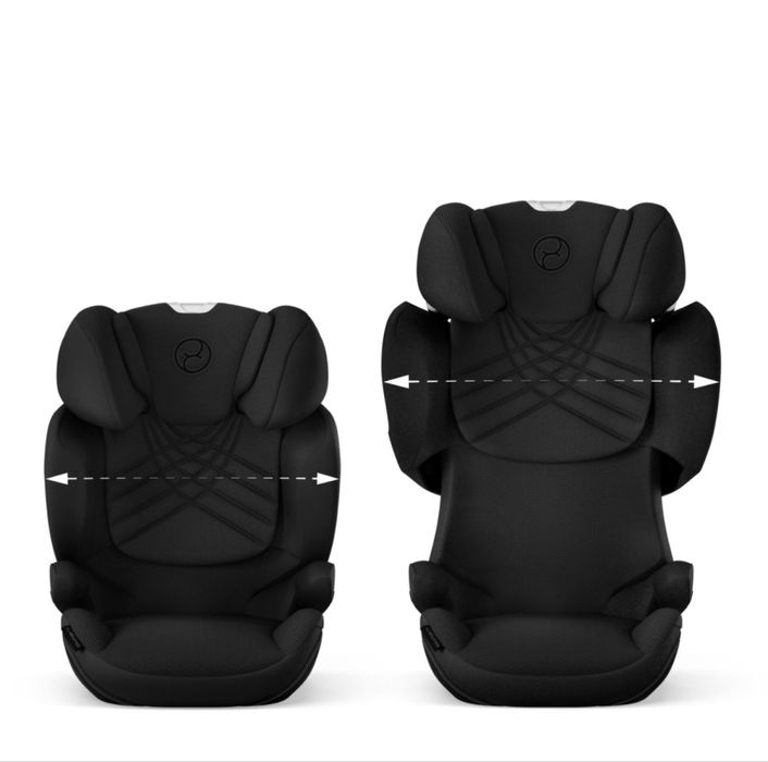 Scaun auto pentru copii Cybex Platinum Solution T i-Fix Plus, 3-12 ani, Sepia Black