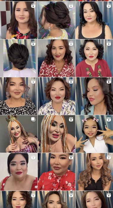 Макияж+прически 10.000т