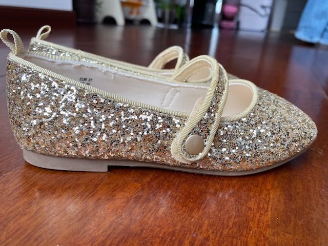 Блестящи детски обувки H&M