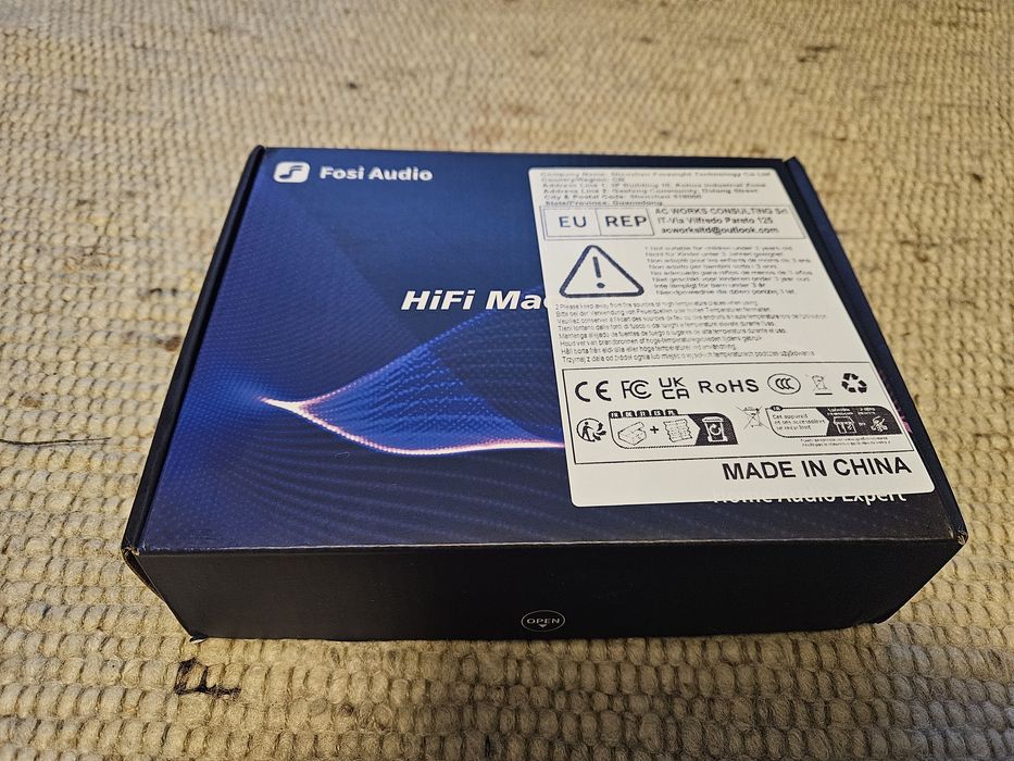 Amplificator casti cu lampi Fosi Audio P2 nou