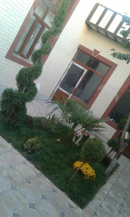 Gazon ekish lanshaftni dizayin ishlarining bajarish xar turdagi dekara