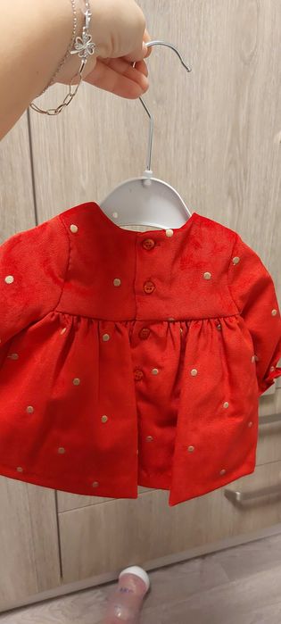 Mayoral бебе рокля, обувки, палто