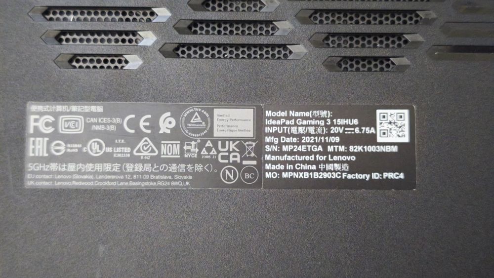 Lenovo IdeaPad Gaming 3 Gen 6