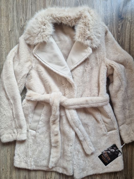 Дамско пухено палто, размер L