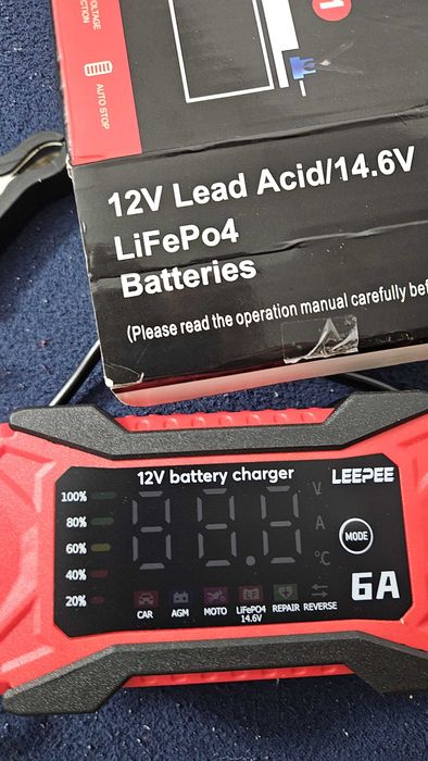 Redresor LiFePo4 si Plumb 6A 14,6V