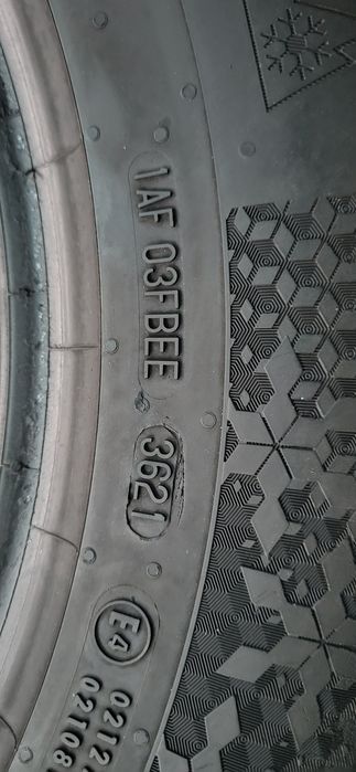 4 anvelope 215 65 16 continental de iarna 2021 7mm