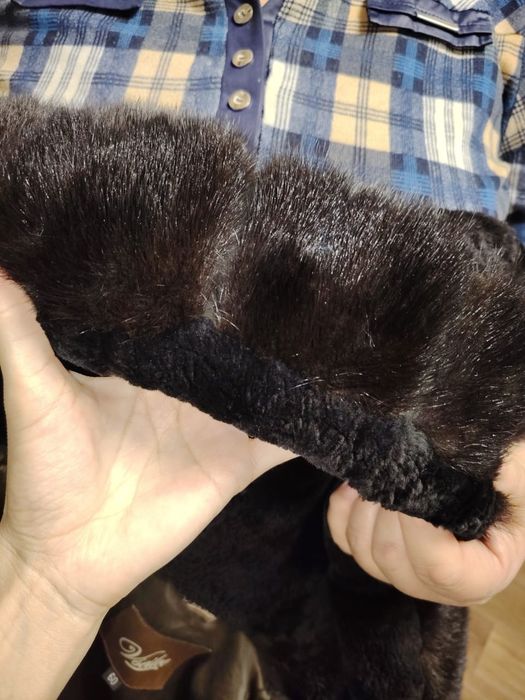 Продам натуральная шуба мутон