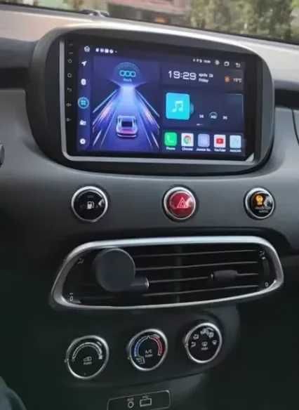 Мултимедия 9″ Android 14 за FIAT 500X 14-22г CARPLAY навигация DSP