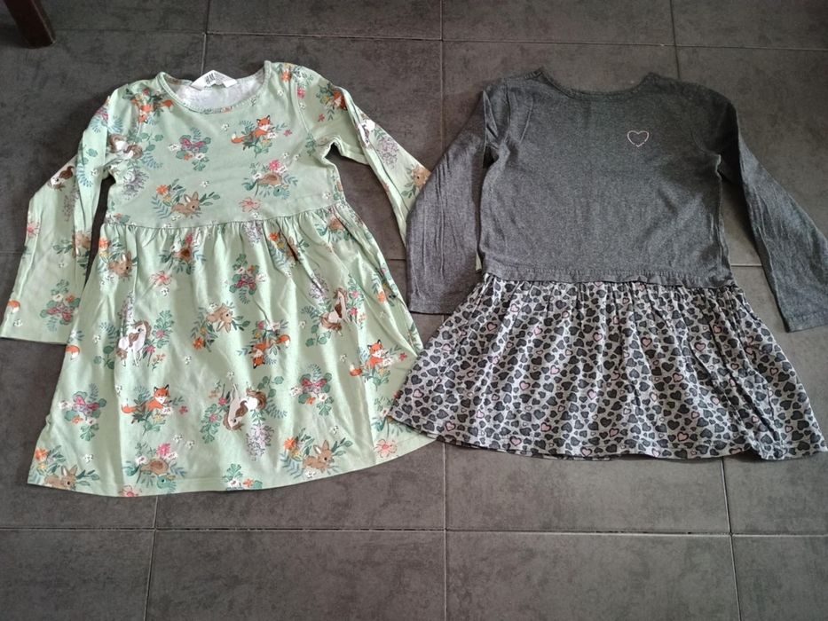 Лот рокли 110/116 размер