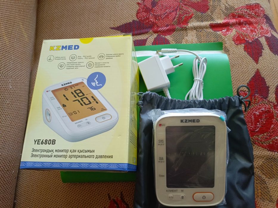 Тонометр KZMED- YE680B, новый