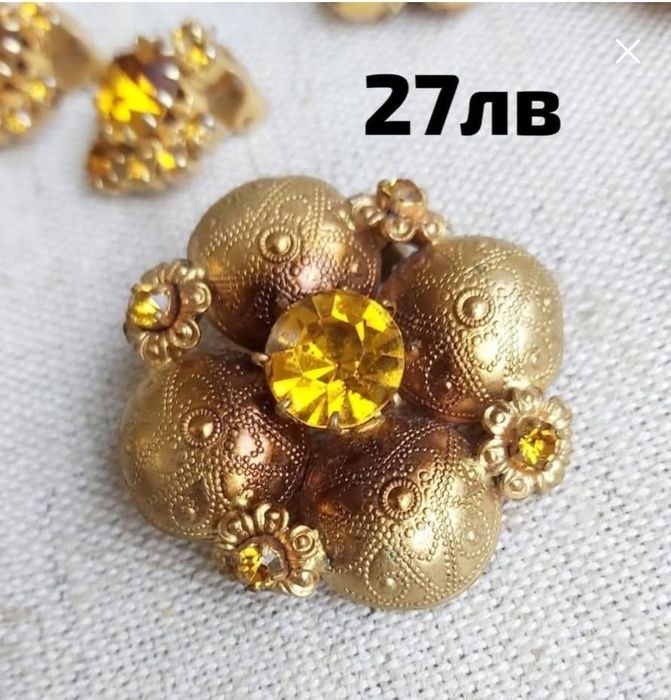 Брошка колие гердан  винтидж