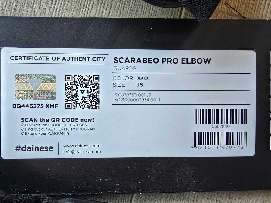 Cotiere si genunchiere Dainese Pro Armor Guard