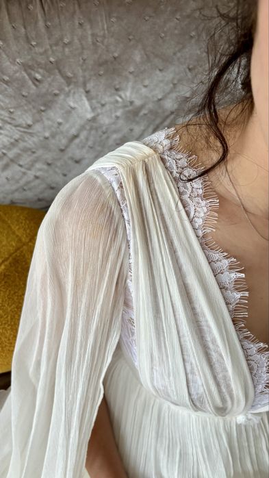 Rochie mireasa din matase