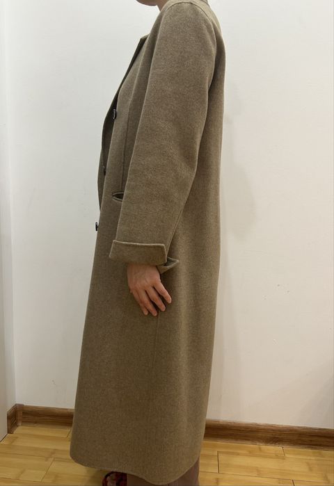 Длинное женское пальто Massimo Dutti