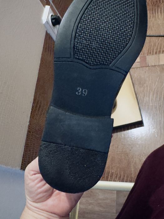 39 размер мужской туфли