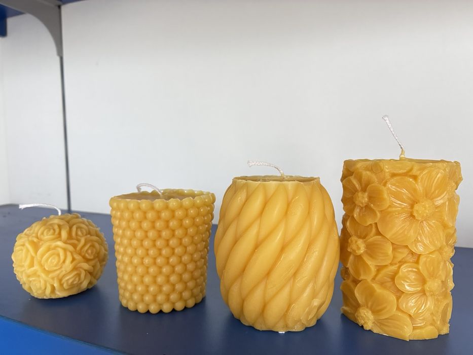 Восъчни  свещи различни модели