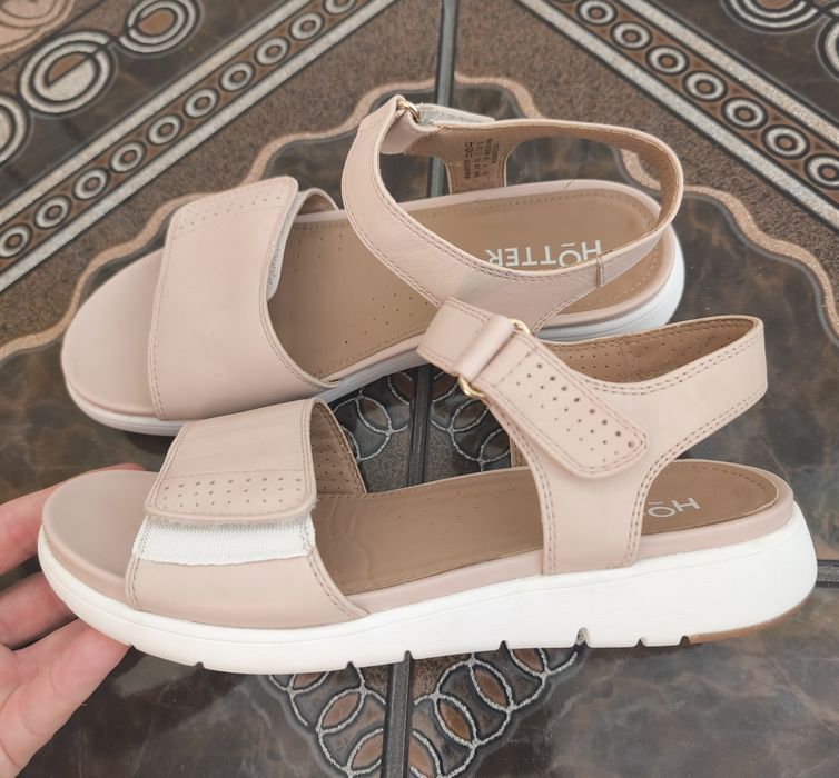 Sandale Hotter Saunter Mar 38 Piele Naturala