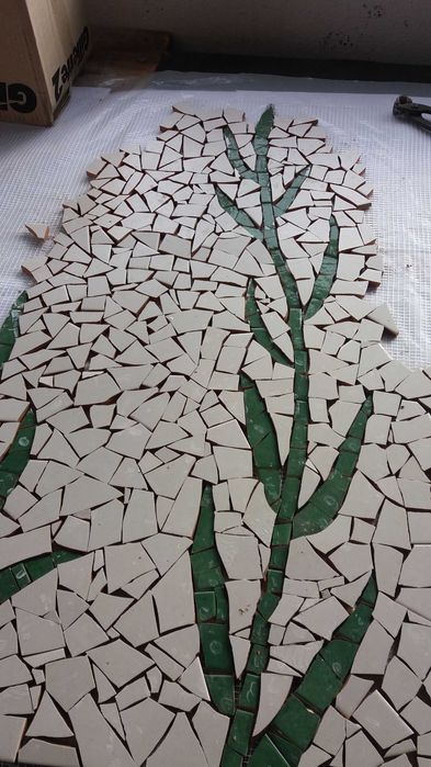 Mozaic ceramica hand made Trenkart