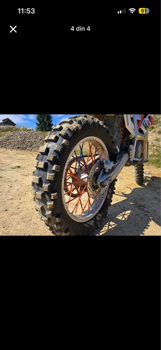 Motocicleta enduro ktm freeride 250cc 2t