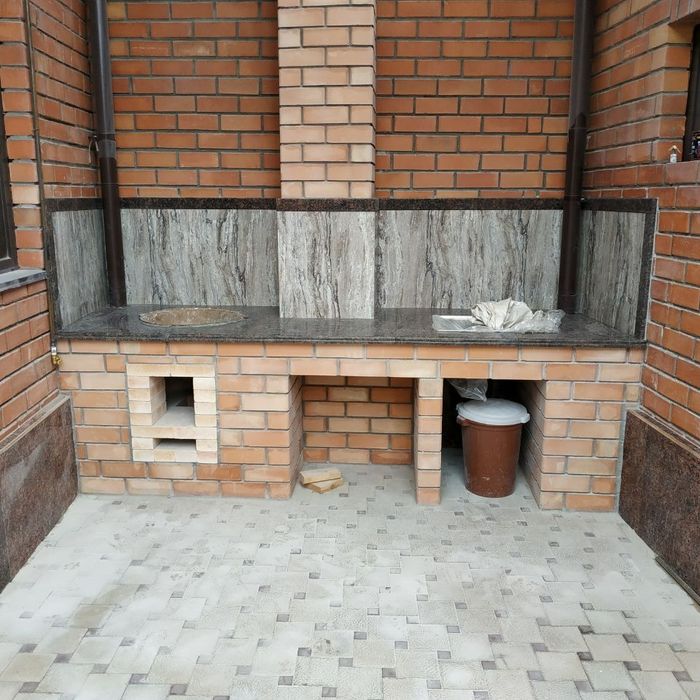 СТРОЕМ Летние кухни. Барбекю. Очаги.