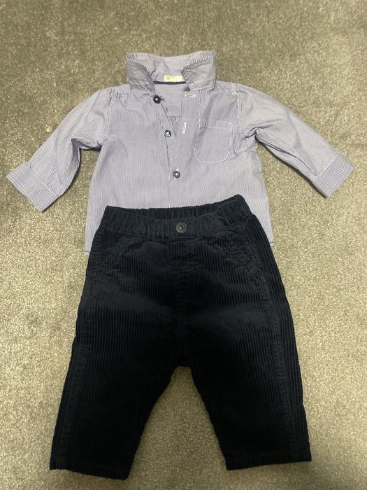 Джинси H&M и ризка BENETTON 3-6 месеца