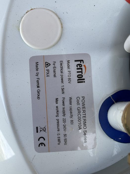 Boiler Feroli 80 L