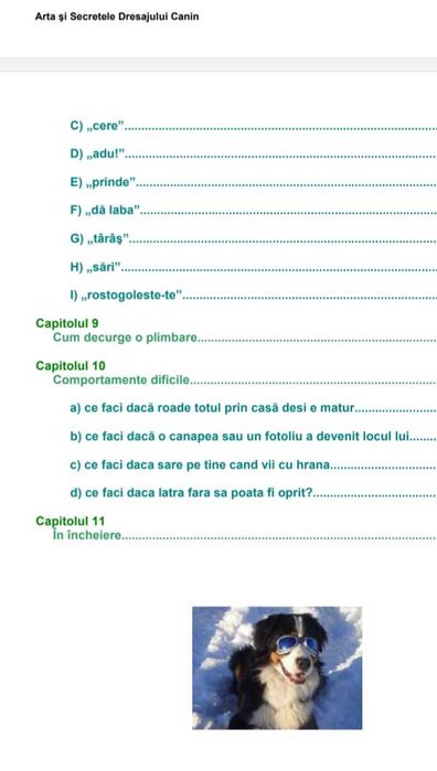 Carte ,,arta si secretele dresajului canin,,