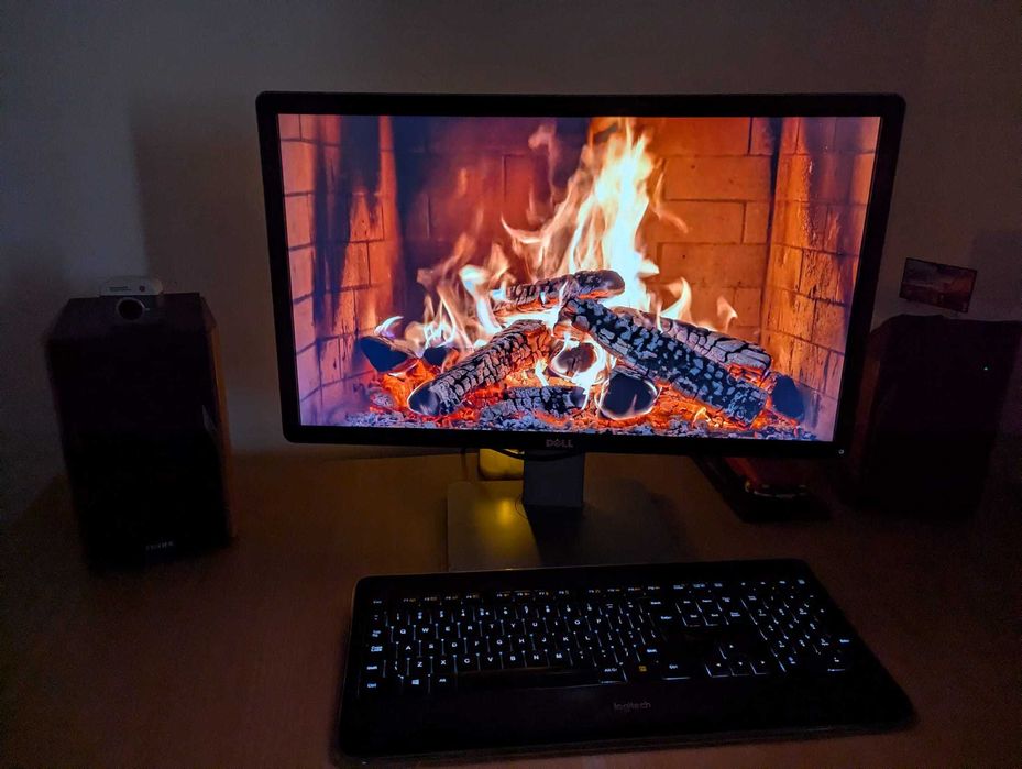 Monitor LED Dell, 24" IPS 2K,2560 x 1440p,HDMI,VGA,USB 2.0,Negru