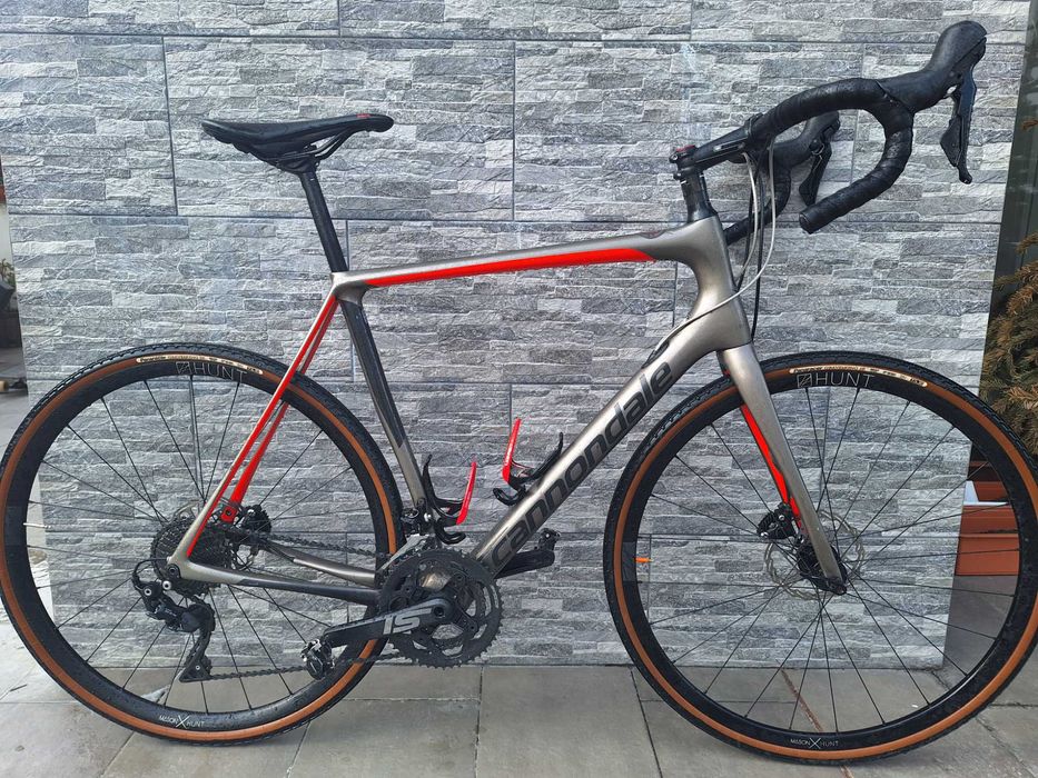 Cannondale Synapse Disc 105 & roti HUNT| Marime 58