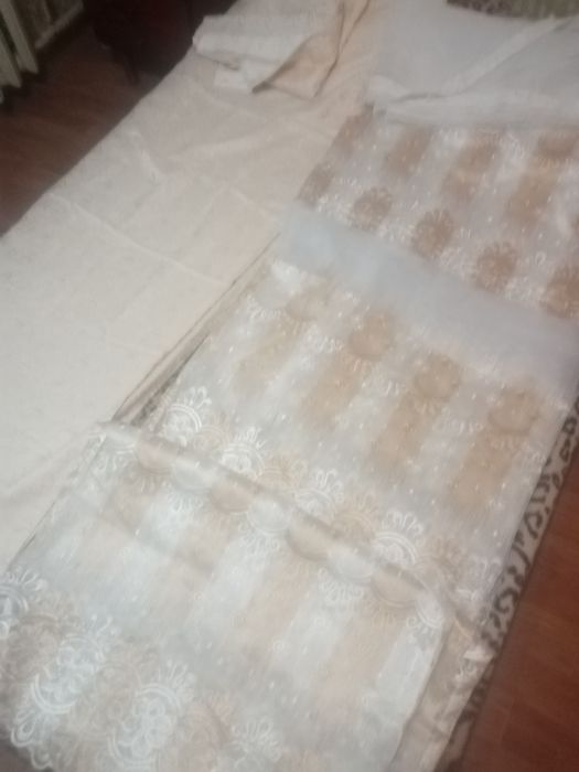 Шторы и ажурная тюль