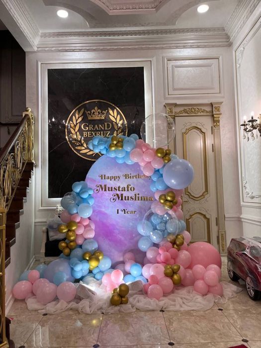 Детское оформление на годик, цена 800 000 тысяч.