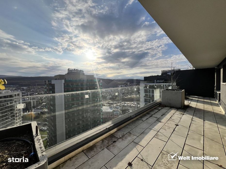 Penthouse 3 cam 114mp, 3 bai, terasa 57mp, Zorilor - Lidl Frunzisului