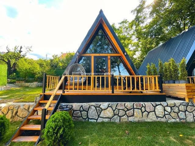 Vand casute tip A 8 x 11m din lemn