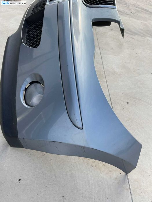 Bara Spoiler Fata Completa cu Grile si Proiectoare BMW Seria 1 E81 E87 2004 - 2008 Culoare Quarzblau Cod 7121490 712149012 [Z0073]