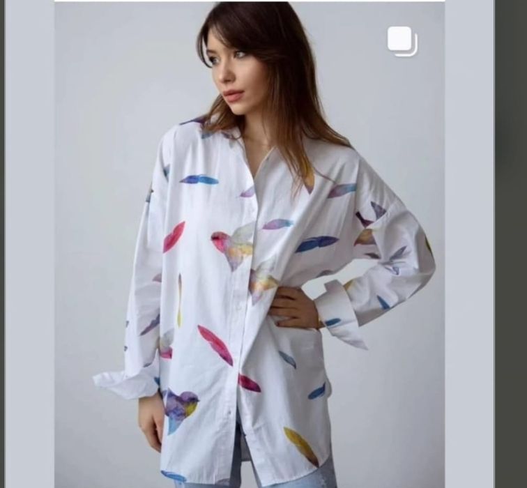 Рубашка с длинными руковами