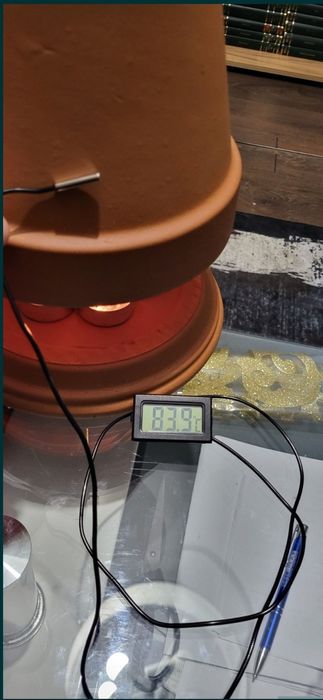 Lampa decorativa incalzire din teracota cu lumanari!