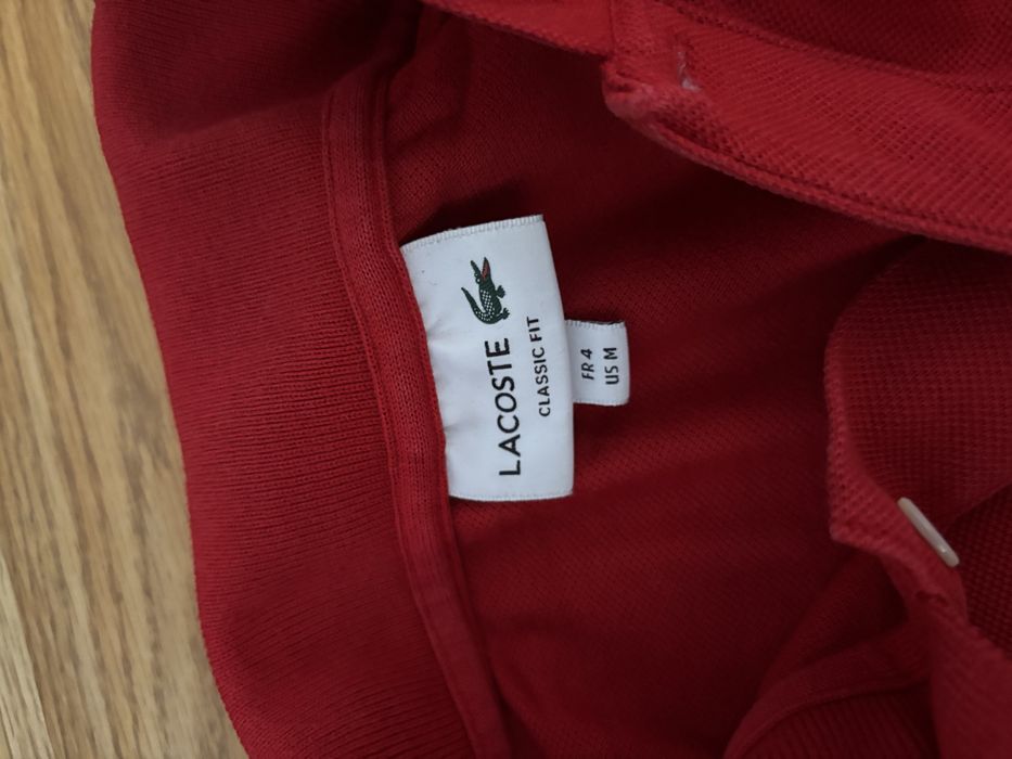 Lacoste червена тениска