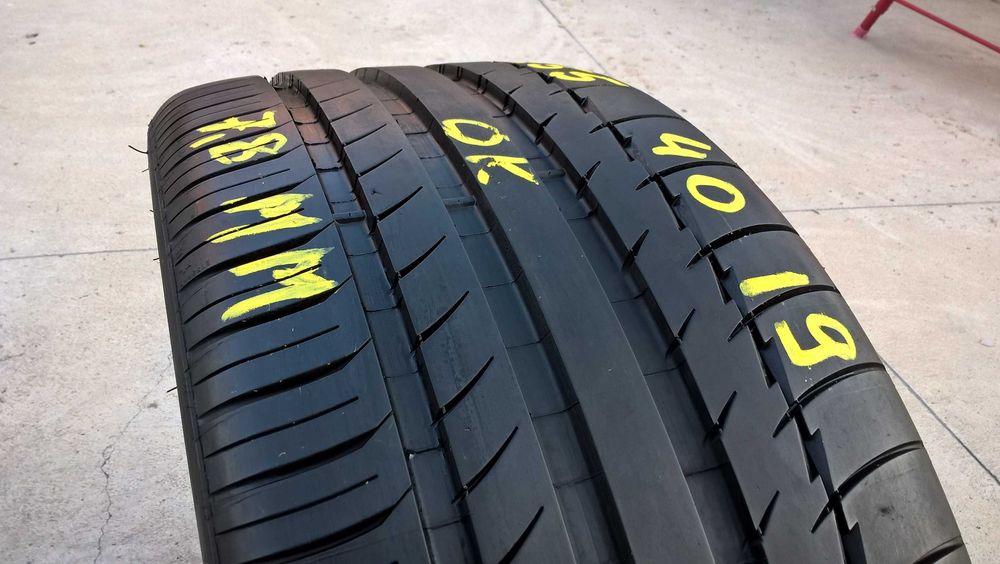 O anvelopa de vara 255 40 19 michelin pilot sport profil 7,8 mm