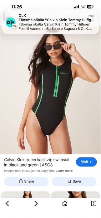 Calvin Klein цял чисто нов бански