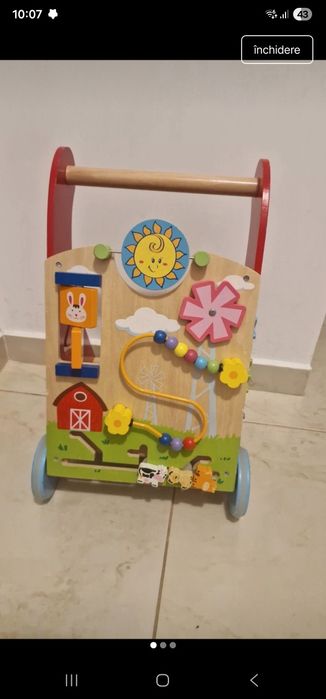 Antemergator din lemn