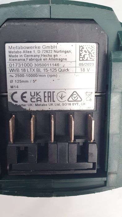 Metabo SB  18 LTX-3 BL I Metal ,mașina de găurit 4000 rot/ min