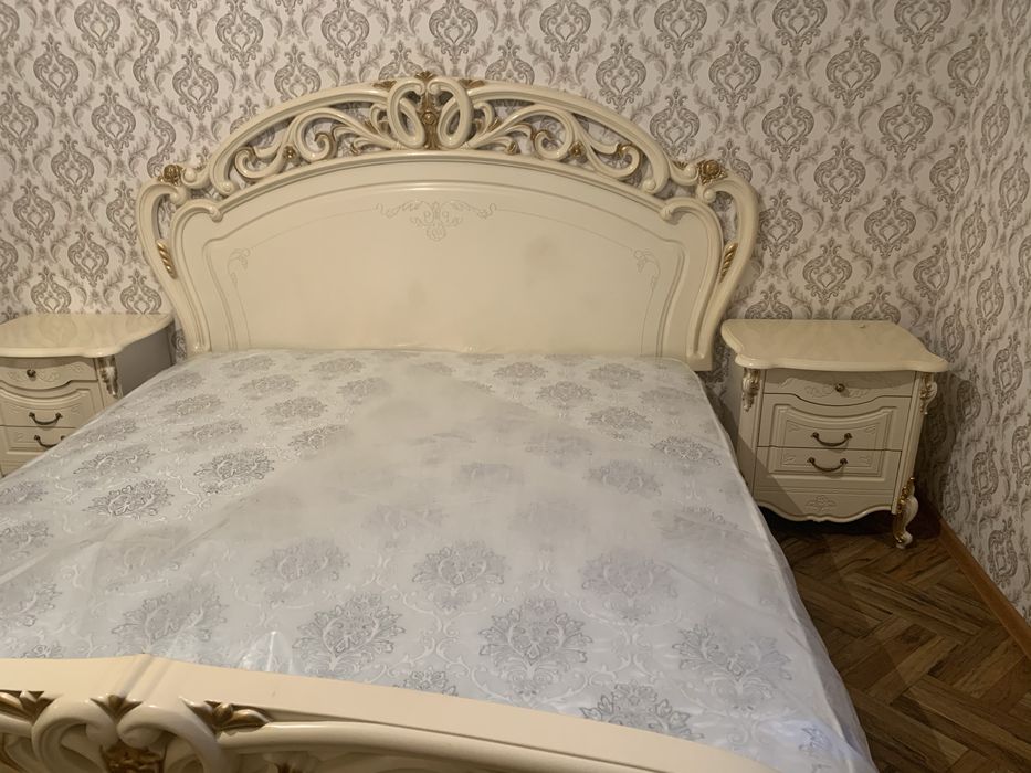 Шкаф пен кровать