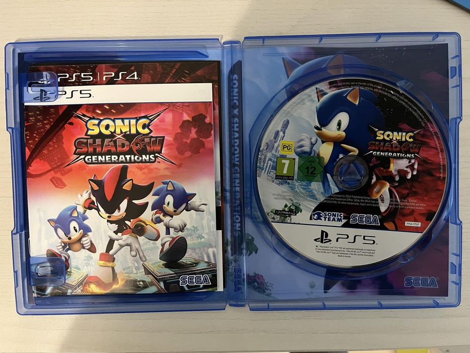 Sonic X Shadow Generations Playstation 5 Игра